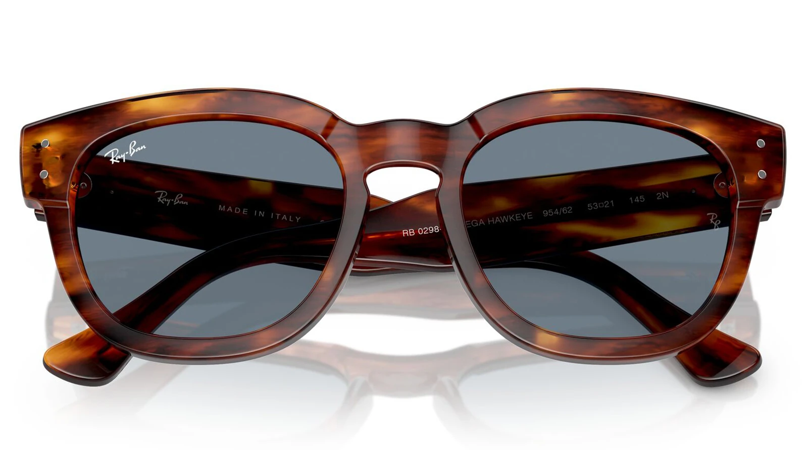 Мужские солнцезащитные очки Ray-Ban Mega Hawkeye RB 0298S 954/62 оригинальный размер фото 4