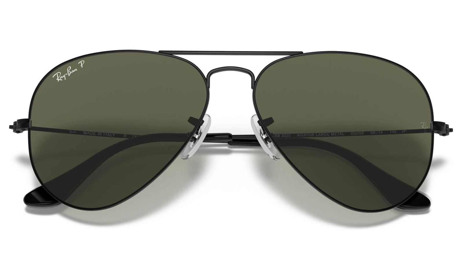 Солнцезащитные очки Ray-Ban Aviator Large Metal RB 3025 002/58 оригинальный размер фото 5