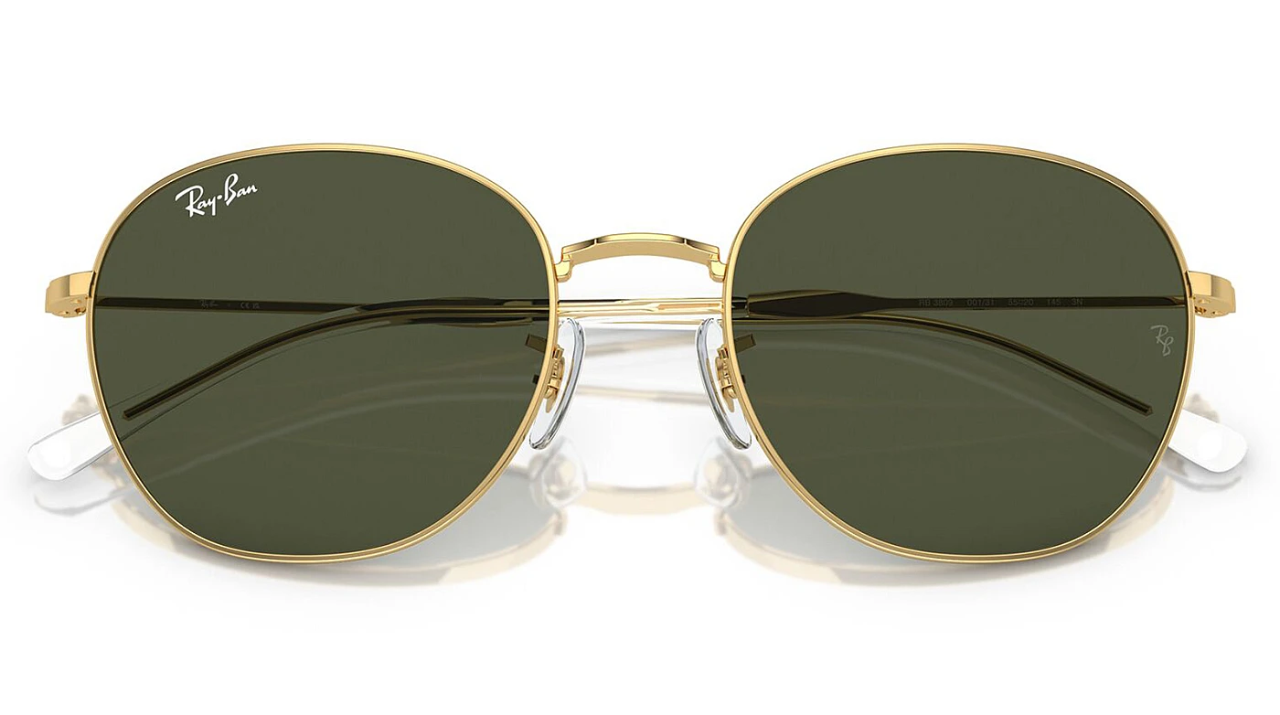 Мужские солнцезащитные очки Ray-Ban Round Metal RB 3809 001/31 фото 4