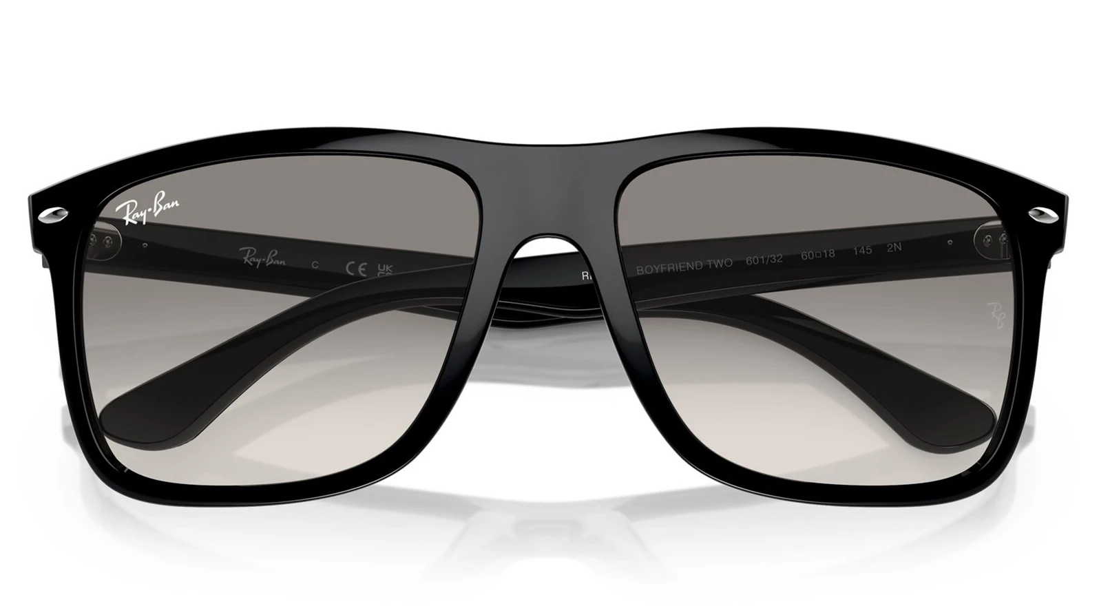 Мужские солнцезащитные очки Ray-Ban Boyfriend Two RB 4547 601/32 оригинальный размер фото 4