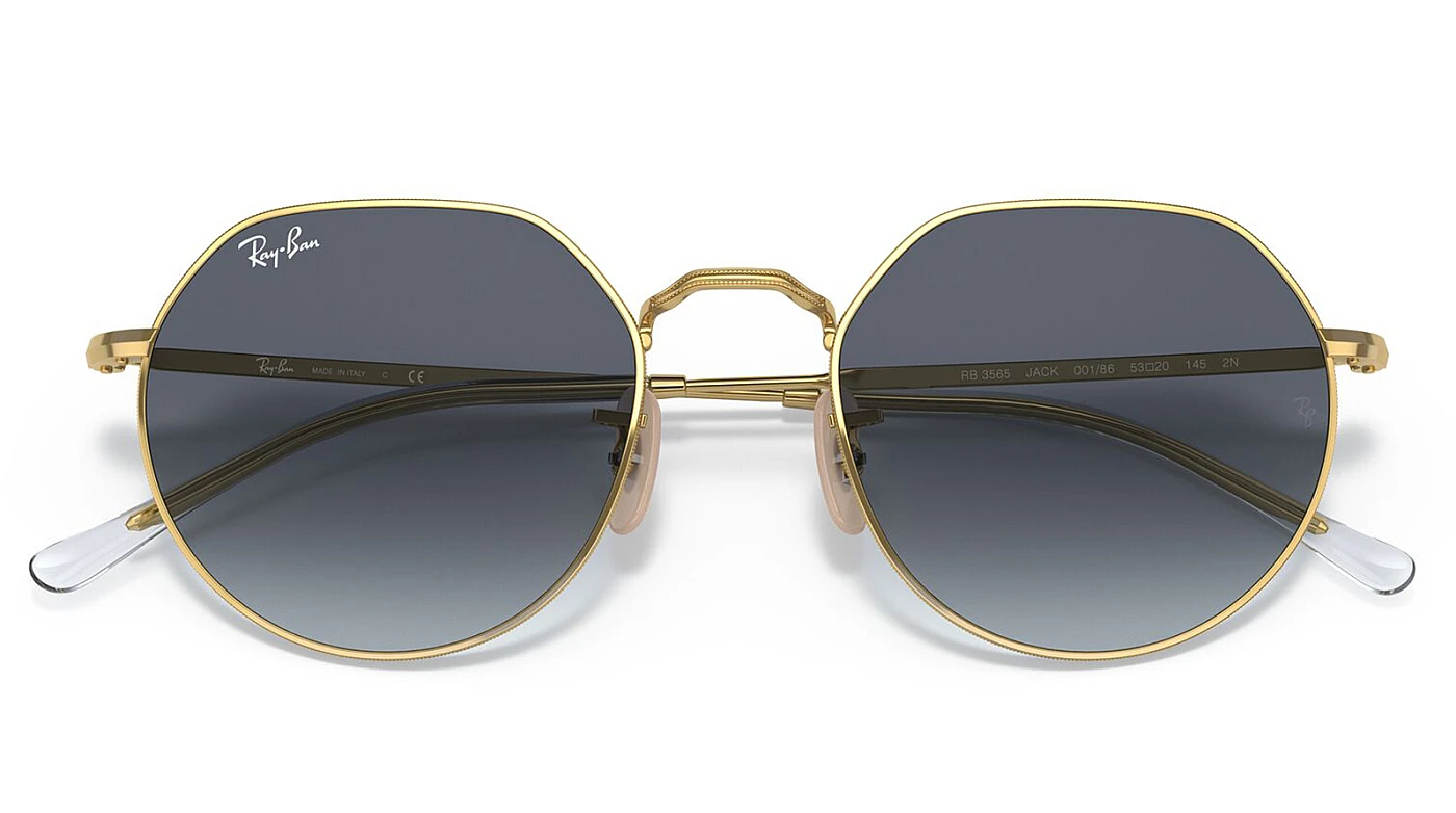 Мужские солнцезащитные очки Ray-Ban Jack RB 3565 001/86 фото 5