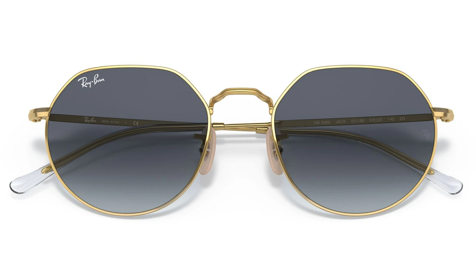 Мужские солнцезащитные очки Ray-Ban Jack RB 3565 001/86 оригинальный размер фото 5