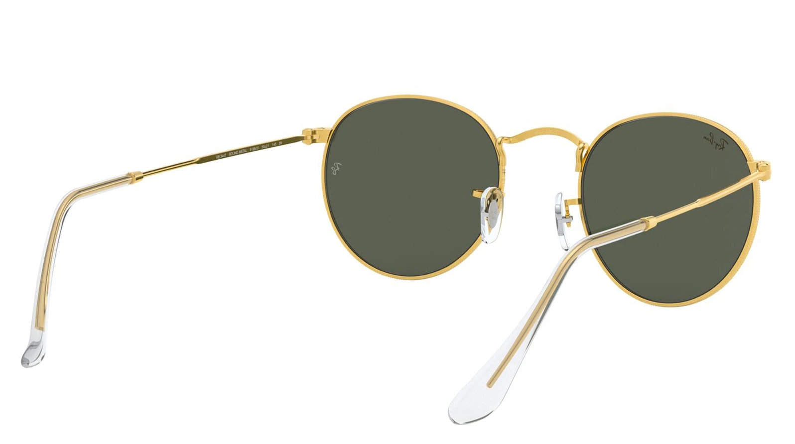 Мужские солнцезащитные очки Ray-Ban Round Metal RB 3447 919631 оригинальный размер фото 3