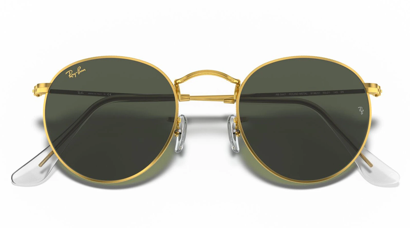 Мужские солнцезащитные очки Ray-Ban Round Metal RB 3447 919631 оригинальный размер фото 5