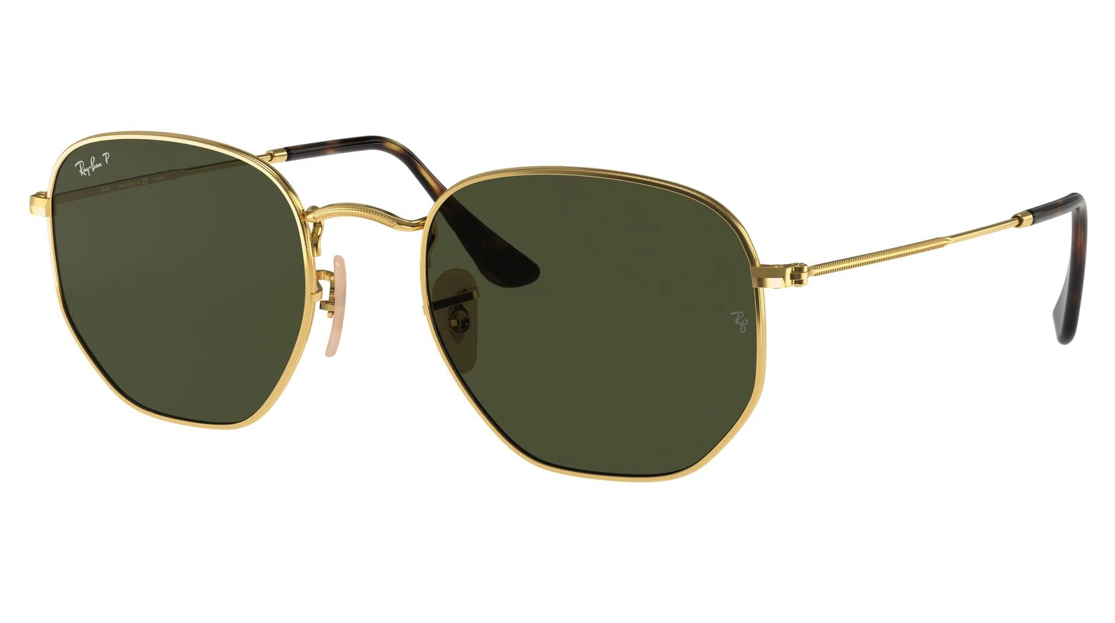 Мужские солнцезащитные очки Ray-Ban Hexagonal RB 3548N 001/58 оригинальный размер фото 1