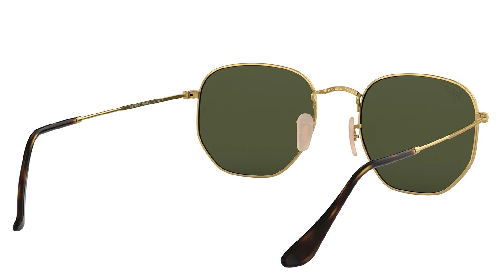 Мужские солнцезащитные очки Ray-Ban Hexagonal RB 3548N 001/58 оригинальный размер фото 3
