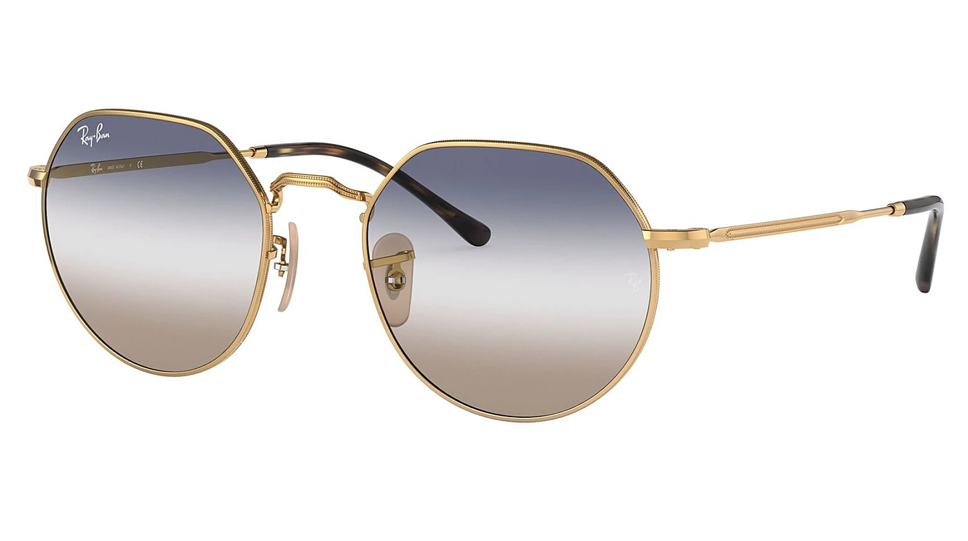 Мужские солнцезащитные очки Ray-Ban Jack RB 3565 001/GD фото 1