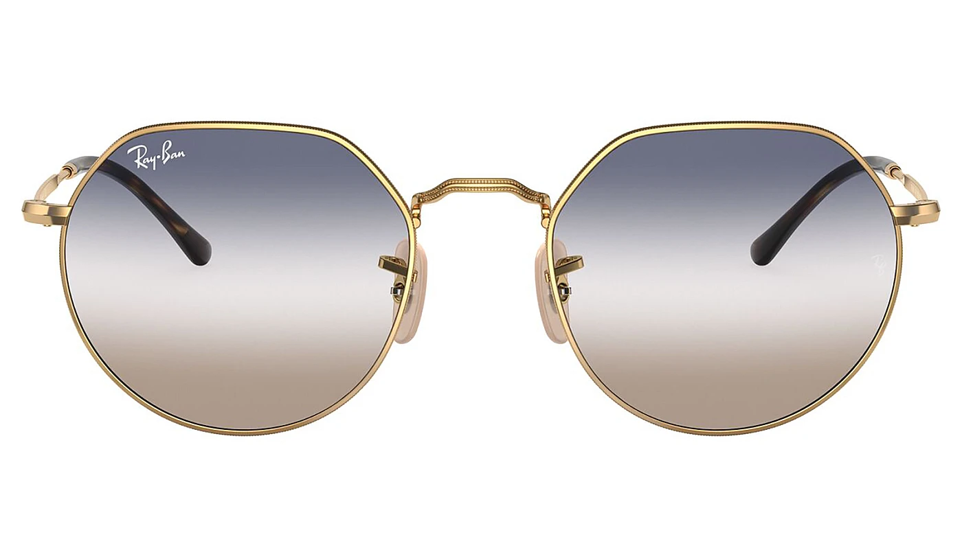 Мужские солнцезащитные очки Ray-Ban Jack RB 3565 001/GD фото 2