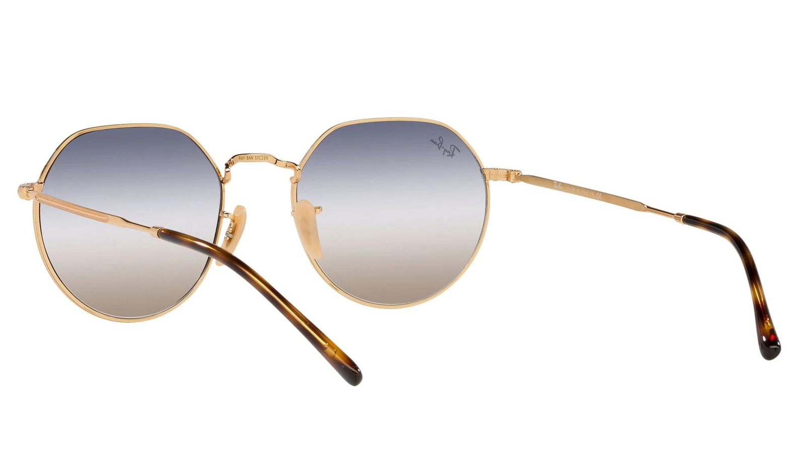 Мужские солнцезащитные очки Ray-Ban Jack RB 3565 001/GD оригинальный размер фото 4