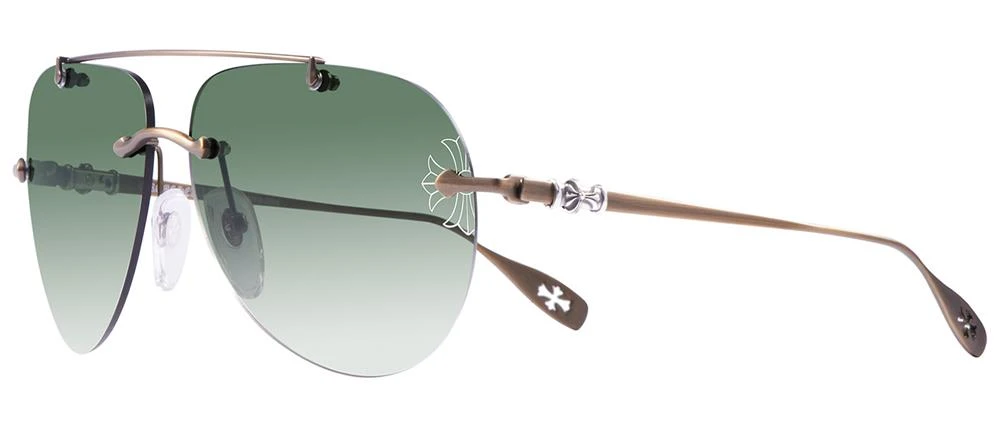 Мужские солнцезащитные очки Chrome Hearts Stains V OG оригинальный размер фото 1