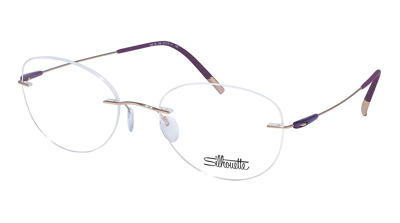 Оправа для очков для зрения Silhouette Dynamics Colorwave 5500 BB 7530 фото 1