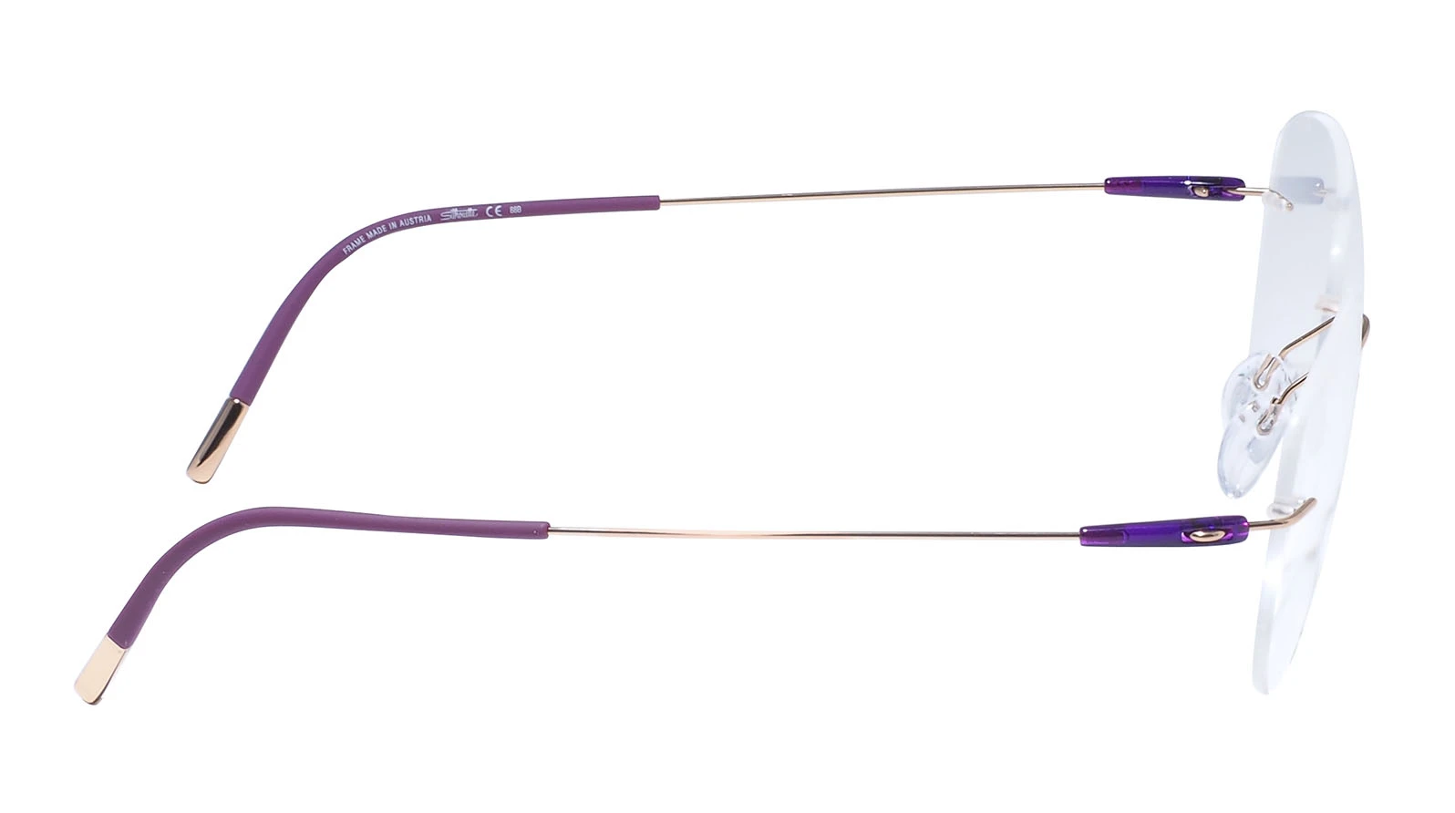 Оправа для очков для зрения Silhouette Dynamics Colorwave 5500 BB 7530 оригинальный размер фото 3