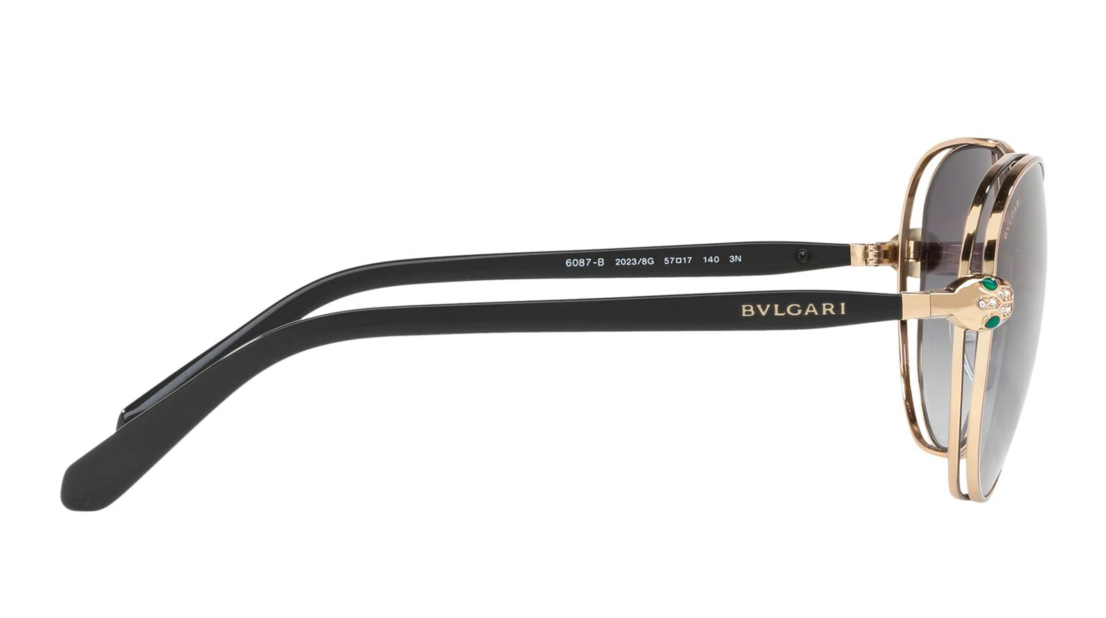 Солнцезащитные очки Bvlgari 6087B 20238G оригинальный размер фото 3