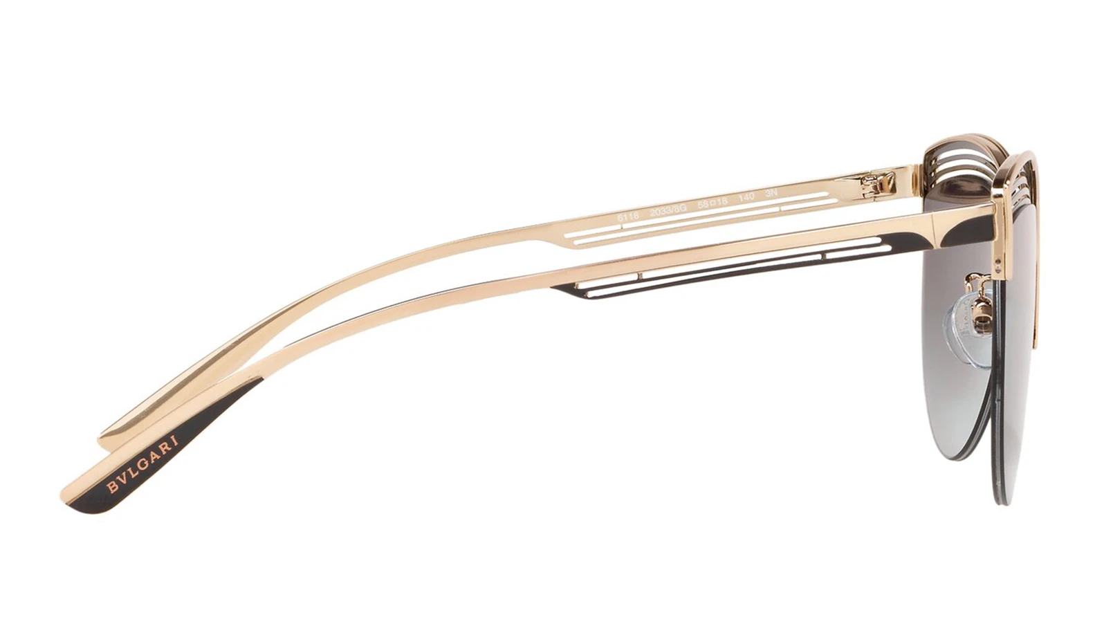 Женские солнцезащитные очки Bvlgari 6118 20338G оригинальный размер фото 3