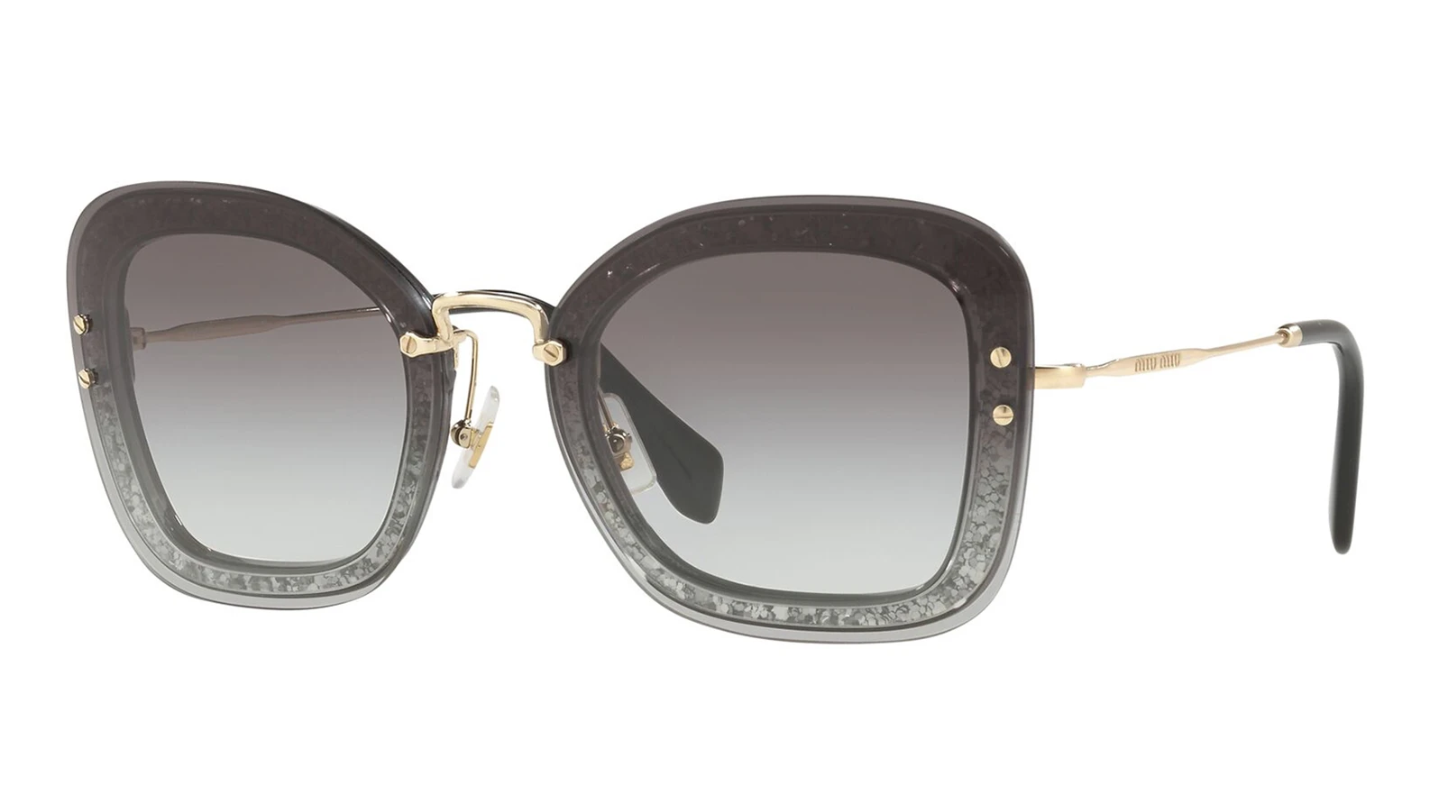 Женские солнцезащитные очки Miu Miu 02TS UES0A7 оригинальный размер фото 1