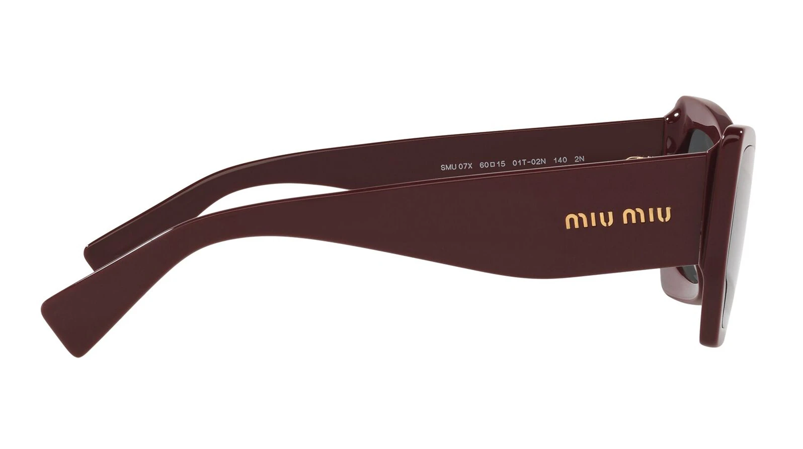 Солнцезащитные очки Miu Miu 07XS 01T02N оригинальный размер фото 3