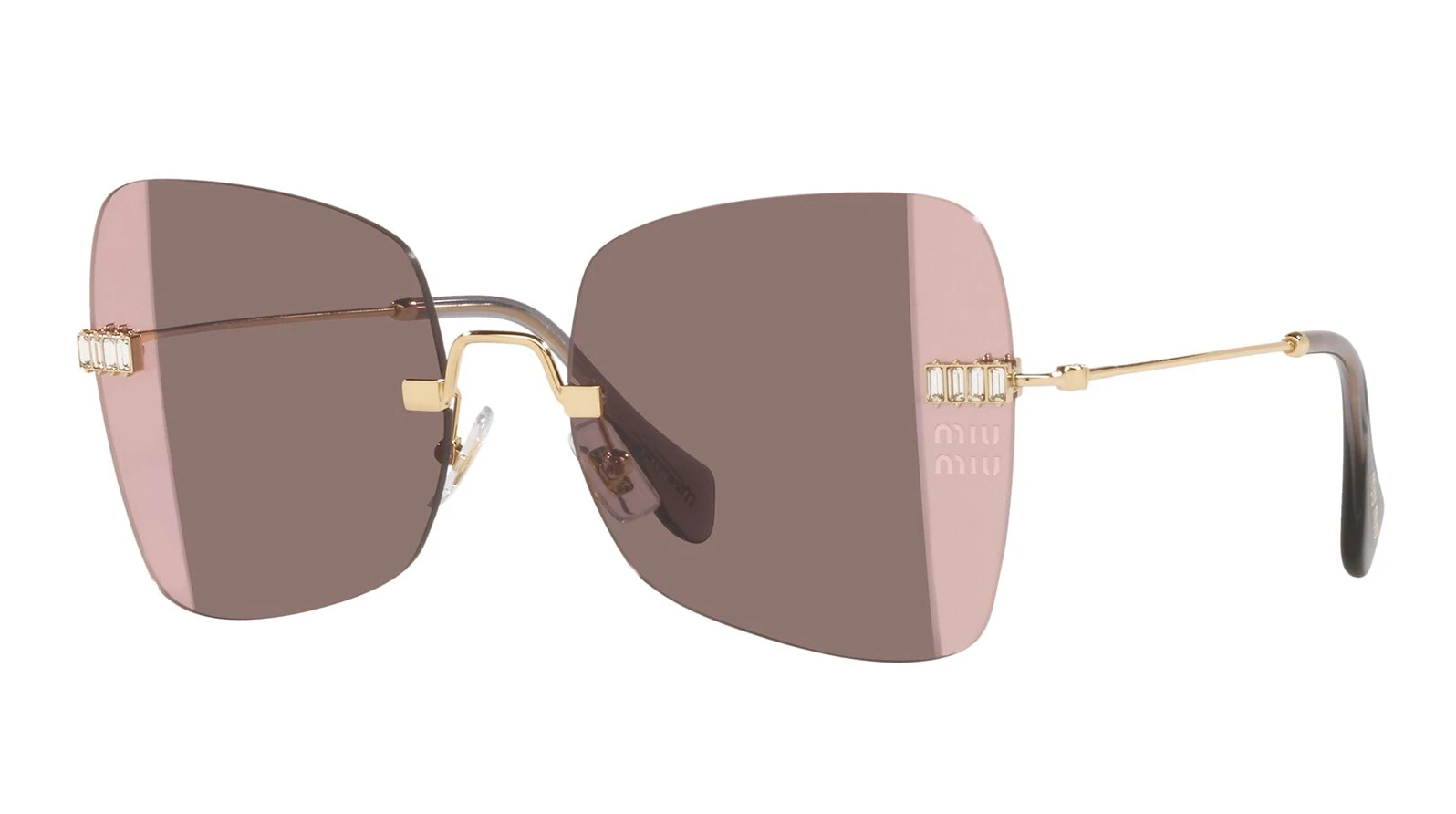 Женские солнцезащитные очки Miu Miu 50WS ZVN01Q оригинальный размер фото 1