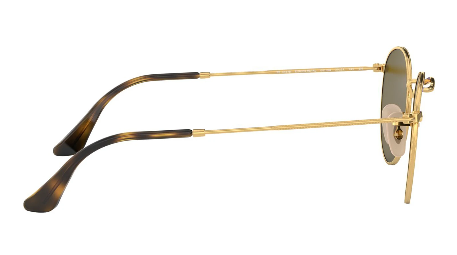 Солнцезащитные очки Ray-Ban Round Metal RB 3447N 001/9O оригинальный размер фото 3
