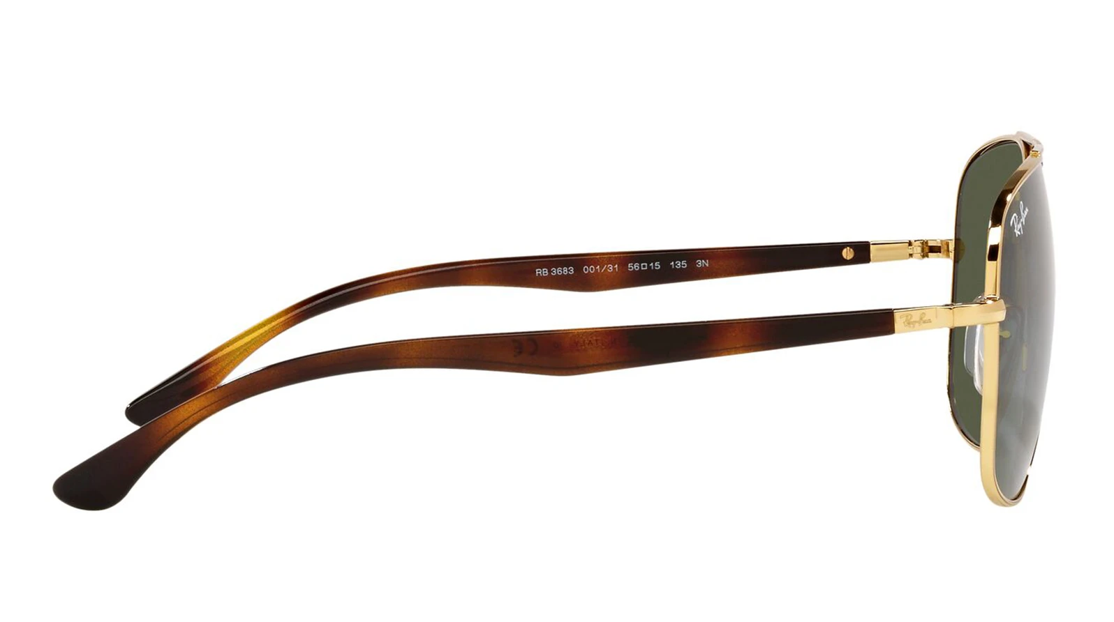 Мужские солнцезащитные очки Ray-Ban Active Lifestyle RB 3683 001/31 оригинальный размер фото 3