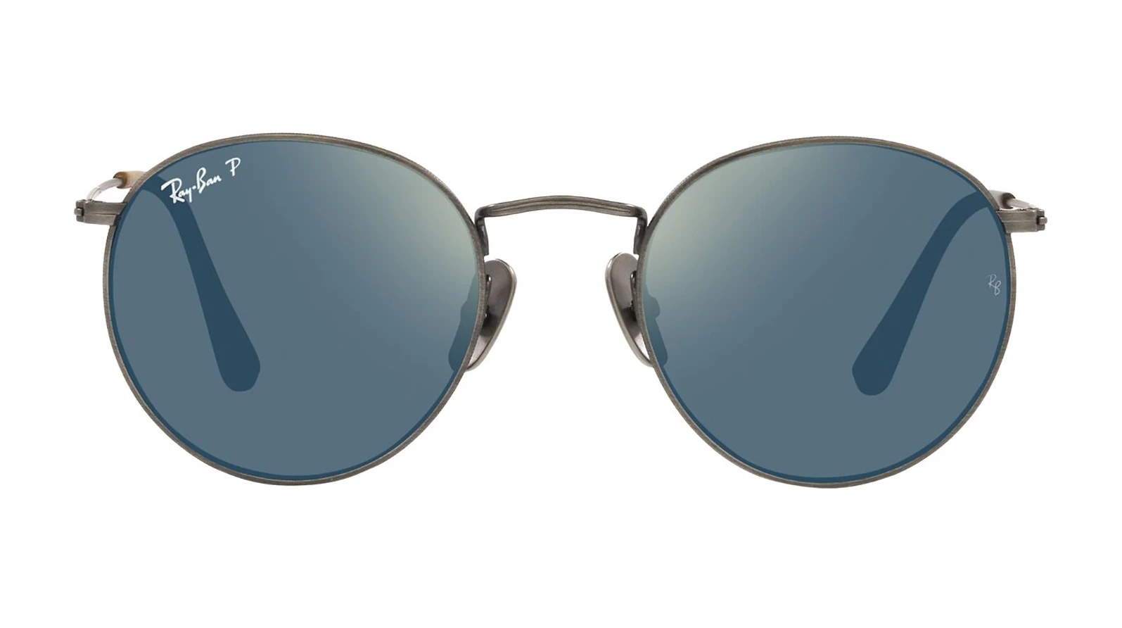 Мужские солнцезащитные очки Ray-Ban Round Metal Titanium RB 8247 9208T0 оригинальный размер фото 2