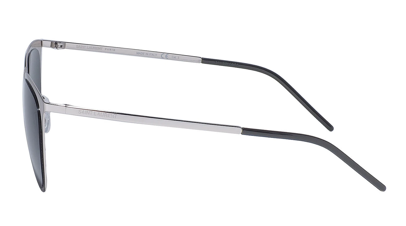 Солнцезащитные очки Saint Laurent 51 SLIM METAL 003 Унисекс фото 4