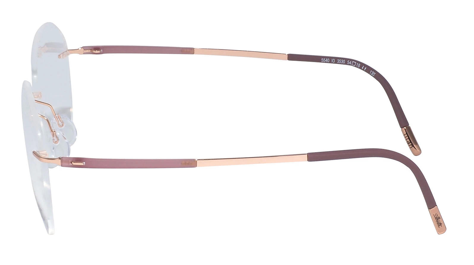 Оправа для очков для зрения Silhouette TitanDynamics Contour 5540 IO 3530 оригинальный размер фото 4